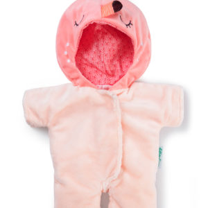 Anaïs Combinaison flamant rose pour poupon 36 cm