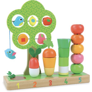 J'apprends à compter les légumes