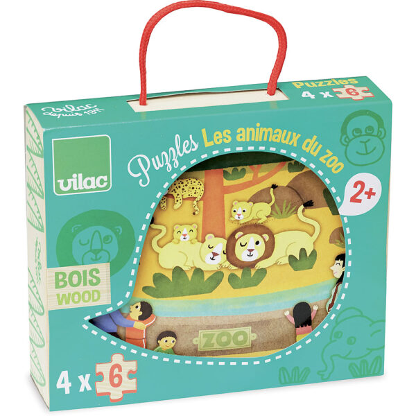 Puzzles les animaux du zoo