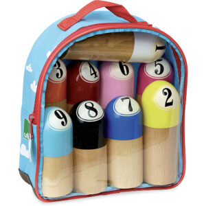 Jurassik' jeu de 9 quilles