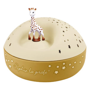 Veilleuse - Projecteur d'Etoiles Musical Sophie la Girafe© 12 Cm - Piles Inclues
