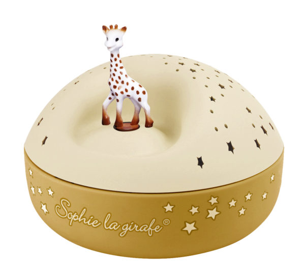Veilleuse - Projecteur d'Etoiles Musical Sophie la Girafe© 12 Cm - Piles Inclues