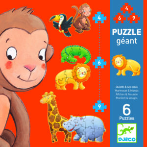 Ouistiti et ses amis 4-6-9 pcs
