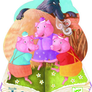 Les trois Petits cochons 24 Pcs