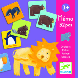 Memo animaux couleurs