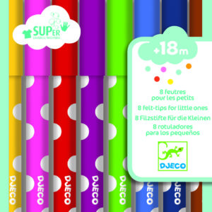 8 feutres pour les petits
