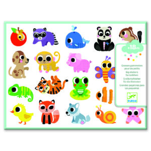 Gommettes échenillées - Bébés animaux