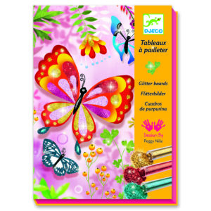 Papillons à paillettes