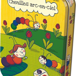 Chenilles arc-en-ciel