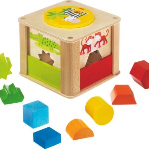 Boîte à formes Les animaux du zoo