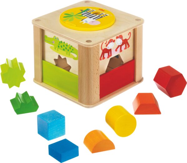 Boîte à formes Les animaux du zoo