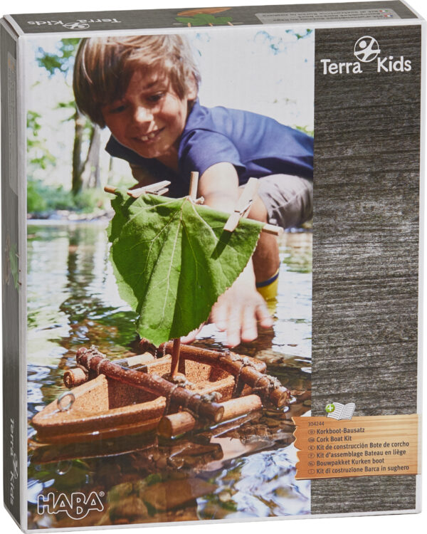 Terra Kids Kit d’assemblage Bateau en liège