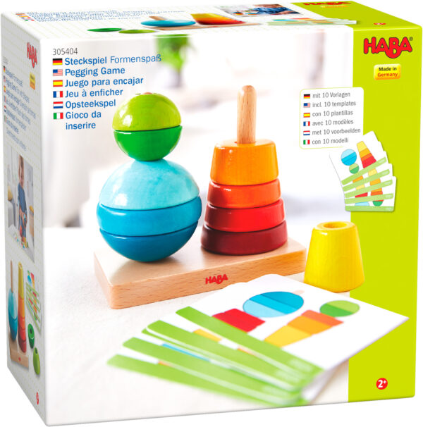 Jeu à enficher Plaisir des formes