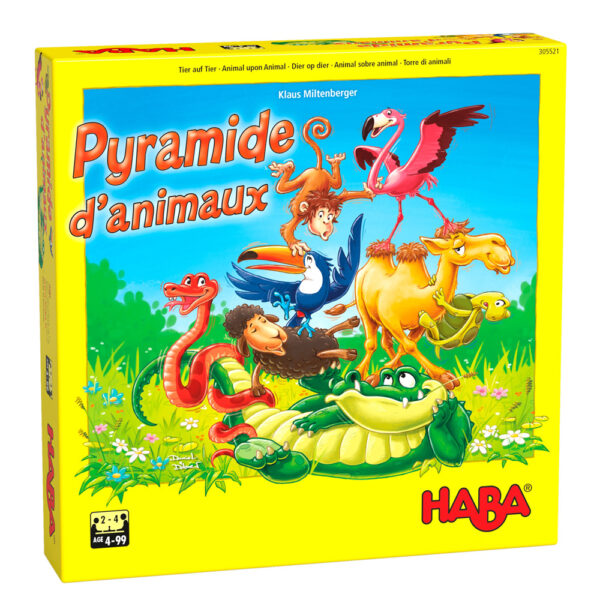 Pyramide d’animaux – Jeu d’empilement et d’équilibre