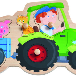 Puzzle Jolie balade en tracteur