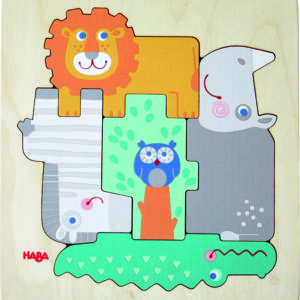 Puzzle en bois – Dans la jungle