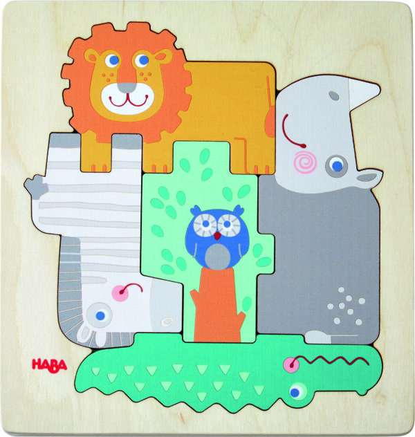 Puzzle en bois – Dans la jungle