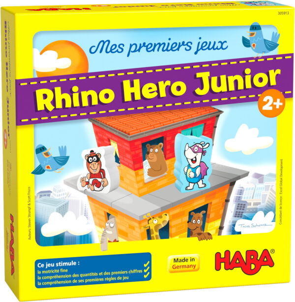 Mes premiers jeux – Rhino Hero Junior