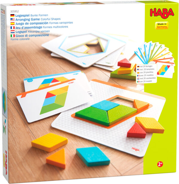 Jeu d’assemblage Formes multicolores