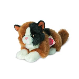Glückskatze liegend 20 cm