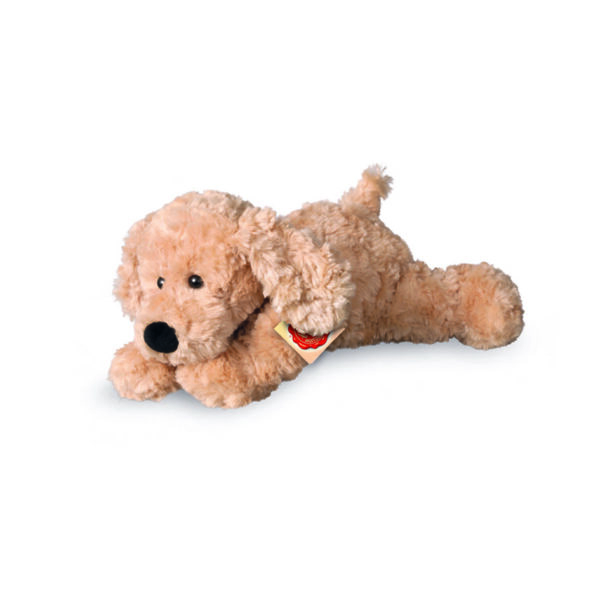 Schlenkerhund beige 28 cm