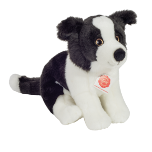 Border Collie Welpe sitzend 25 cm