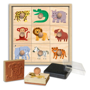 LES ANIMAUX DE LA SAVANE ETUI