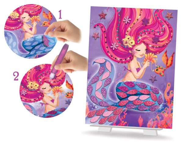 CARTES A CRÉER SIRENES SCINTILLANTES