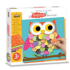 TABLEAUX FACILES FEUTRINE DANS LE PRE