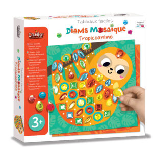 TABLEAU FACILES DIAMS MOSAIQUE TROPICOANIMO