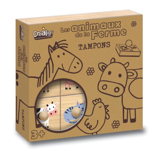 LES ANIMAUX DE LA FERME ETUI