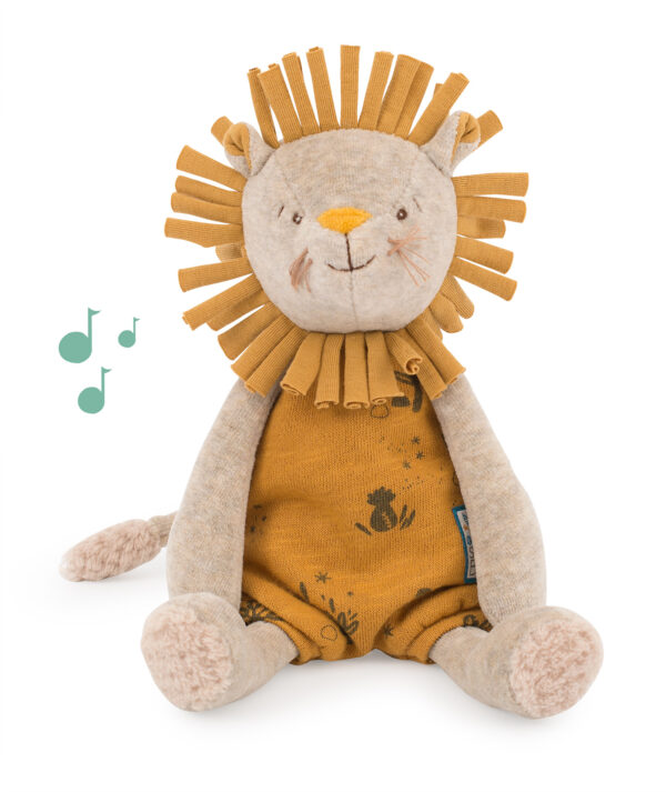 Poupée musique lion Sous mon baobab